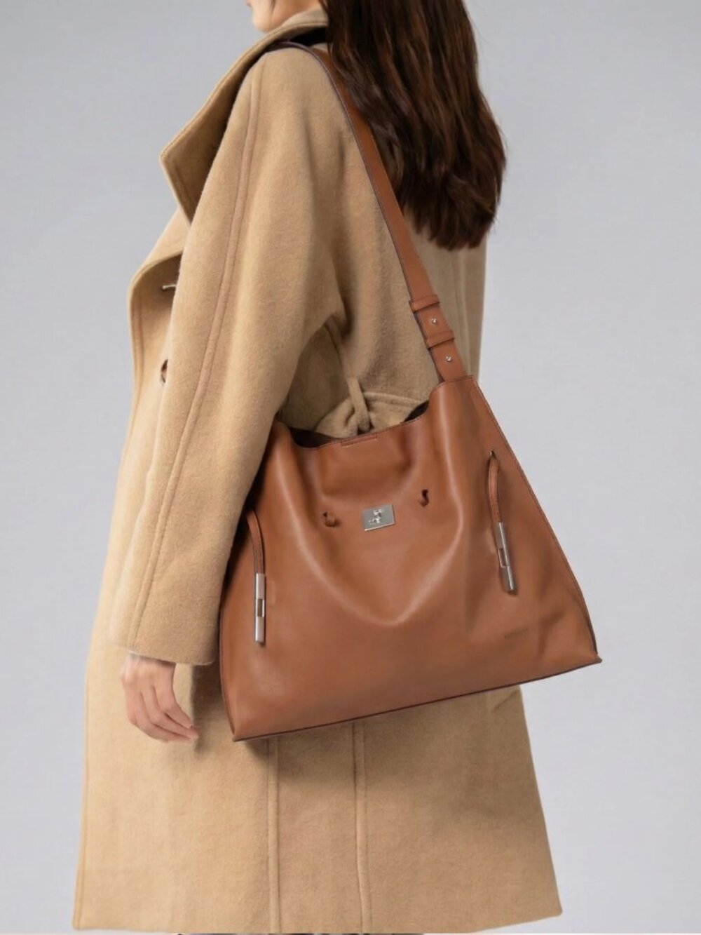 Rabeanco SAOI Belt Tote II in Caramel NWOT